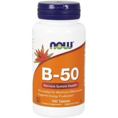 B-50 by Now Foods  -  100 Tablet