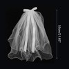 Unique Bargains Hair Clip Wedding Veil White 1 Pc - 2 of 4