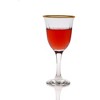 Classic Touch Set of 6 Water Glasses with Simple Gold Design - 2 of 3