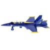 Playmaker Toys 🛦 United States Navy Blue Angels F/A-18 Super Hornet Fighter Jet 6 Inch Die Cast Metal Model Toy with Pullback Action (Complete 6 Set) - 4 of 4