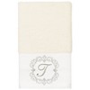 Linum Home Textiles 100% Turkish Cotton MONICA 3PC Embellished Towel Set - 3 of 4