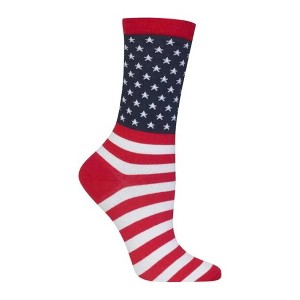 Patriotic Flag Socks (Women's Sizes Adult Medium) from the Sock Panda - 1 of 3
