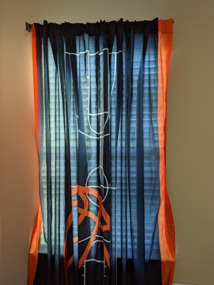 New Football Basketball Baseball Music Blackout Curtains Bedroom