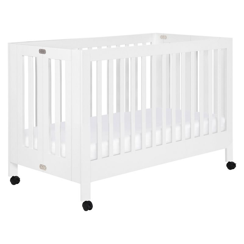 Babyletto Maki Full-Size Folding Crib with Toddler Rail, 1 of 16