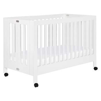 Babyletto Maki Full-Size Folding Crib with Toddler Rail