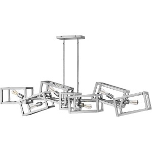 Hinkley Ensemble 62"W Polished Nickel Kitchen Island Light Pendant - 1 of 1