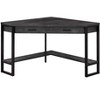 HomeRoots 42" Black Corner Computer Desk - 4 of 4