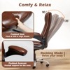 Rbied Ergonomic Executive Office Chair Home Desk Chair with Flip-Up Arms, 360° Rotation, Adjustable Backrest and Height - 4 of 4