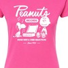 Women's - Peanuts - Charlie Brown Records Fitted Graphic T-Shirt - 2 of 4