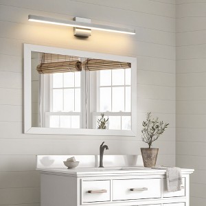 KAISITE 24in Gold Bathroom Vanity Light with 5 CCT Adjustable LED - 1 of 4