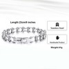 Biker Bracelet for Men Stainless Steel Bracelet Goth Motorcycle Bike Chain by Ginger Lyne - 4 of 4
