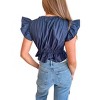 Women's Kirby Babydoll Top - day + moon - 2 of 3