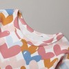 Owlivia Organic Cotton Baby Long Sleeve Pajama Sets, Girl's 2Pc Sleepwear - Colorful Heart - 2 of 4