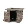 Christopher Knight Home Hoonah Outdoor 40,000 BTU Lightweight Concrete Fire Pit, Gray - 4 of 4