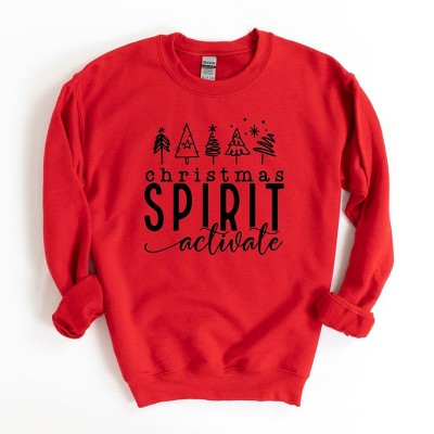 Simply Sage Market Women's Graphic Sweatshirt Christmas Spirit Activate
