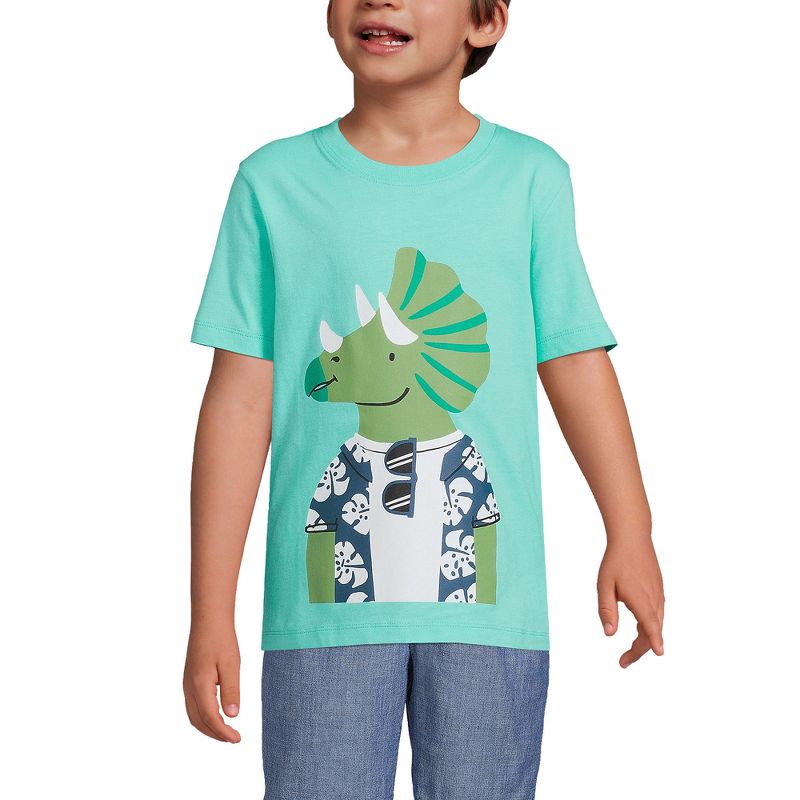 Lands' End Kids Graphic T Shirt, 2 of 3