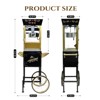 FONTOI 6/8/10/12/16/20 OZ Popcorn Machine with Cart Stainless Steel Kettle Heated Warming Deck and Old Maids Drawer for Easy Cleanup - 3 of 4