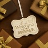 Pavilion Gift Company - Welcome to our Home - 2.75" x 2.25" Hanging Plaque - Wall Sign Panels - 3 of 4