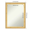 Amanti Art Owen Gold Non-Beveled Wood Framed Bathroom Vanity Wall Mirror - 3 of 4