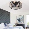 Bella Depot Flush Mount Ceiling Fan with Light - 2 of 4