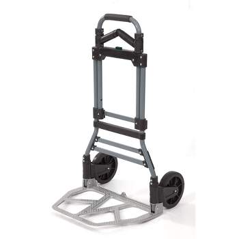 Liberty Industrial 10002 Easy Travel Folding Luggage Hand Truck Cart Aluminum Construction w/Grips Hand Truck
