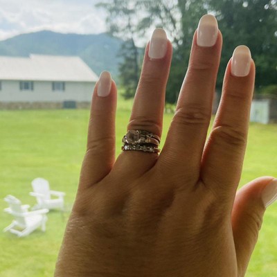 Olive & June Press-on Fake Nails - Round Short Cct Gradient - 42ct : Target