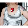Marvel Spider-Man Printed Tin Case w/ Rubber Charm Costume Jewelry - 4 of 4