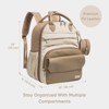 KeaBabies Diaper Bag Backpack Comes with Portable Changing Pad, Baby Bag for Mom, Baby Travel Essential (Latte) - image 2 of 4
