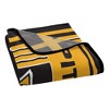 NHL Pittsburgh Penguins Microfiber Plush Throw Blanket - 3 of 4