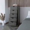 NicBex 5 Drawer Dresser with Superior Top Modern Closet Organizers and Storage Chests of Drawers for Bedroom, Living Room, Hallway - 2 of 4