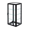Tempered Glass Counter Top Display Showcase with Sliding Glass Door and Lock,Standard Aluminum Framing with Sliding Glass Door and Lock - 3 of 4