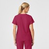 Wink W123 Women's Stylized V-Neck Scrub Top - 2 of 4