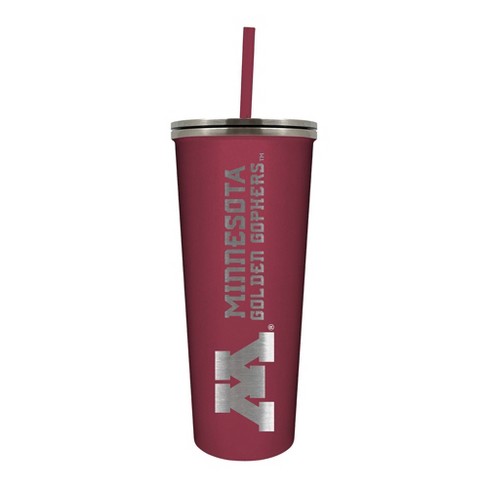 NCAA Minnesota Golden Gophers 24oz Skinny Tumbler with Straw - image 1 of 1