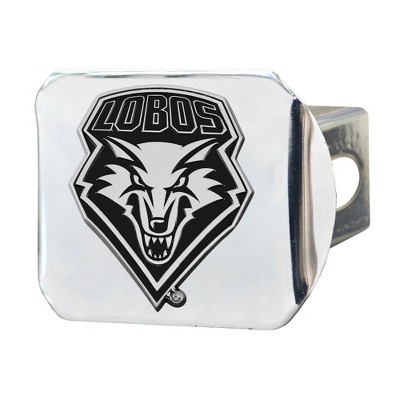 NCAA University of New Mexico Lobos Metal Hitch Cover