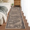 Washable Striped Area Rug Non-Slip Strip Rugs for Living Room Low Pile Floor Carpet Rugs for Bedroom Dining Room Home Office - 3 of 4