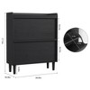 Coolmee Shoe Cabinet with Flip Drawers, Shoe Organizer with Adjustable Shelf, Hidden Shoe Storage for Entryway, Hallway, Living Room - 2 of 4