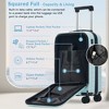 Merax 3-Piece Expandable Front-Opening Luggage Set with a Duffel Travel Bag - 3 of 4
