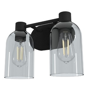 Hunter Fans 12.5" Lochemeade Wall Lights Natural Iron Finish - 1 of 2
