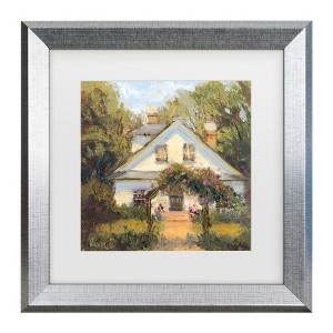 Trademark Fine Art - Marilyn Wendling Sweet Cottage II Matted Framed Art - 1 of 4