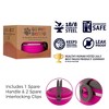 Healthy Human Travel Dog Bowls | Set of 3 Interlocking Bowls - 4 of 4