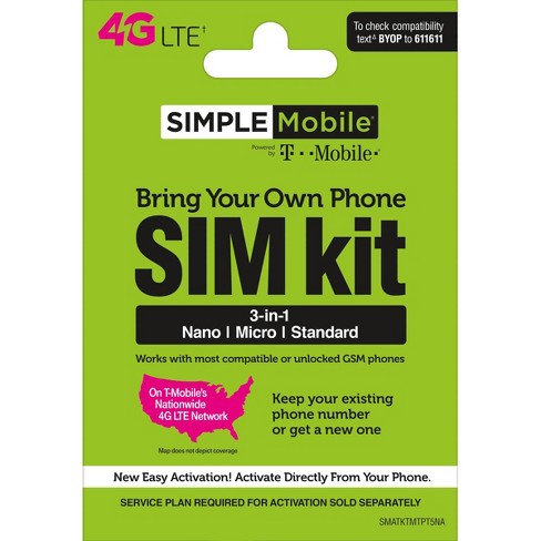 Simple Mobile Sim Kit Target