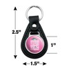 National Lampoons Christmas Vacation Jolliest Bunch Black Leather Keychain - 2 of 4
