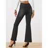 Allegra K Women's Retro High Waist Stretchy Flare Denim Jeans - 4 of 4