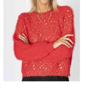 Women's Fluffy Sweater - Look Mode USA - 1 of 3