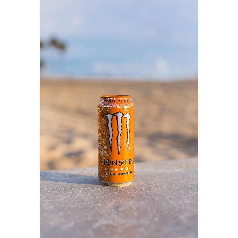 Monster Energy, Ultra Sunrise - 16 fl oz Can, 3 of 6