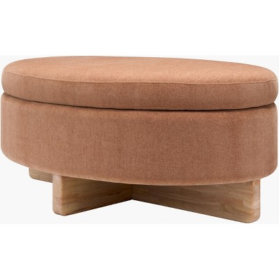 Mark & Day Sherece Modern Ottoman