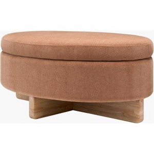 Mark & Day Sherece Modern Ottoman - 1 of 4