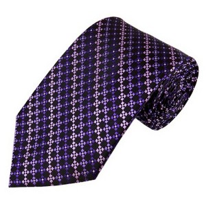 Men's Geometric 3.35 Inch Wide And 58 Inch Long Woven Neckties - 1 of 4