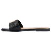 Journee Collection Womens Joarie Slip On Croco Slide Sandals - 2 of 4