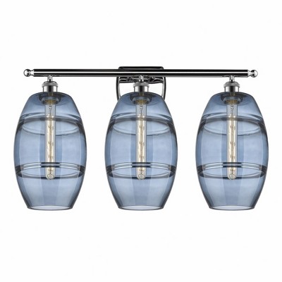 Vaz - 3 Light Bath Vanity In Industrial Style-10.88 Inches Tall and 28 Inches Wide